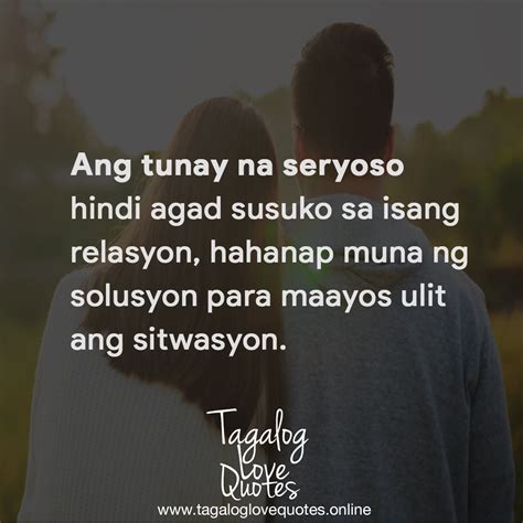 SERYOSO: Tagalog.